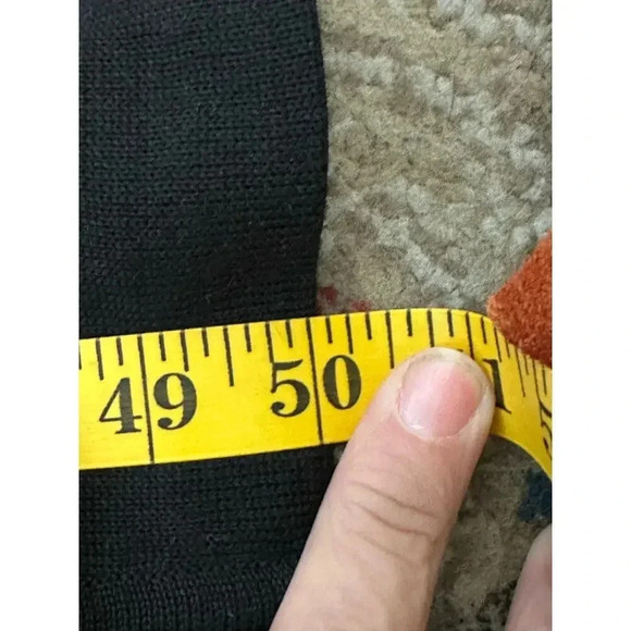 Carole Little Black Wool Blend Embroidered Bodycon Dress Size S - Picture 7 of 7